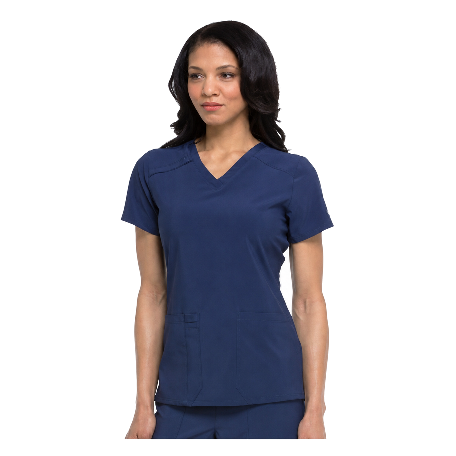 Filipina médica Dickies DK615 para mujer Azul Marino, vista tres cuartos | color:azul-marino