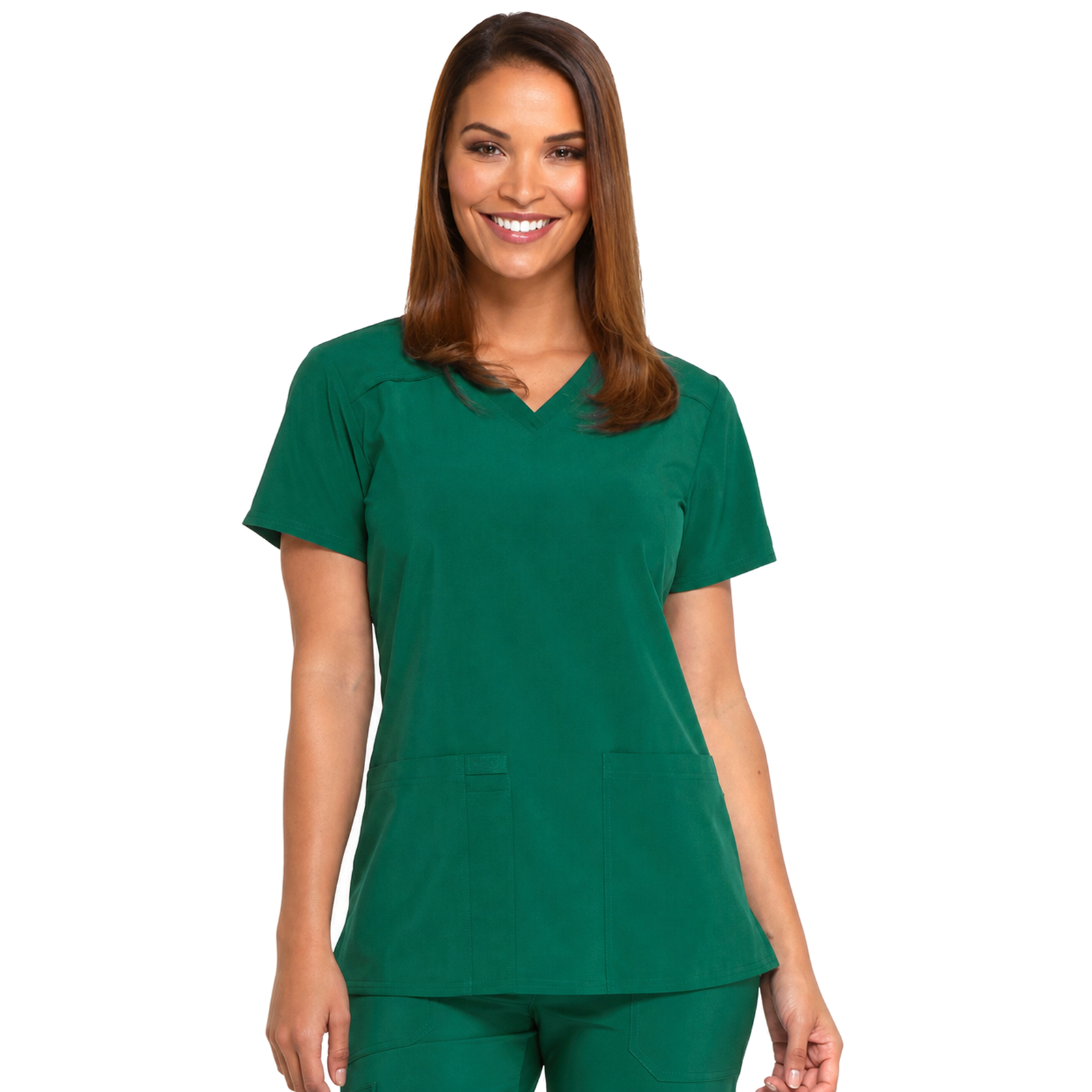 Filipina médica Dickies DK615 para mujer Hunter, vista frontal | color:hunter