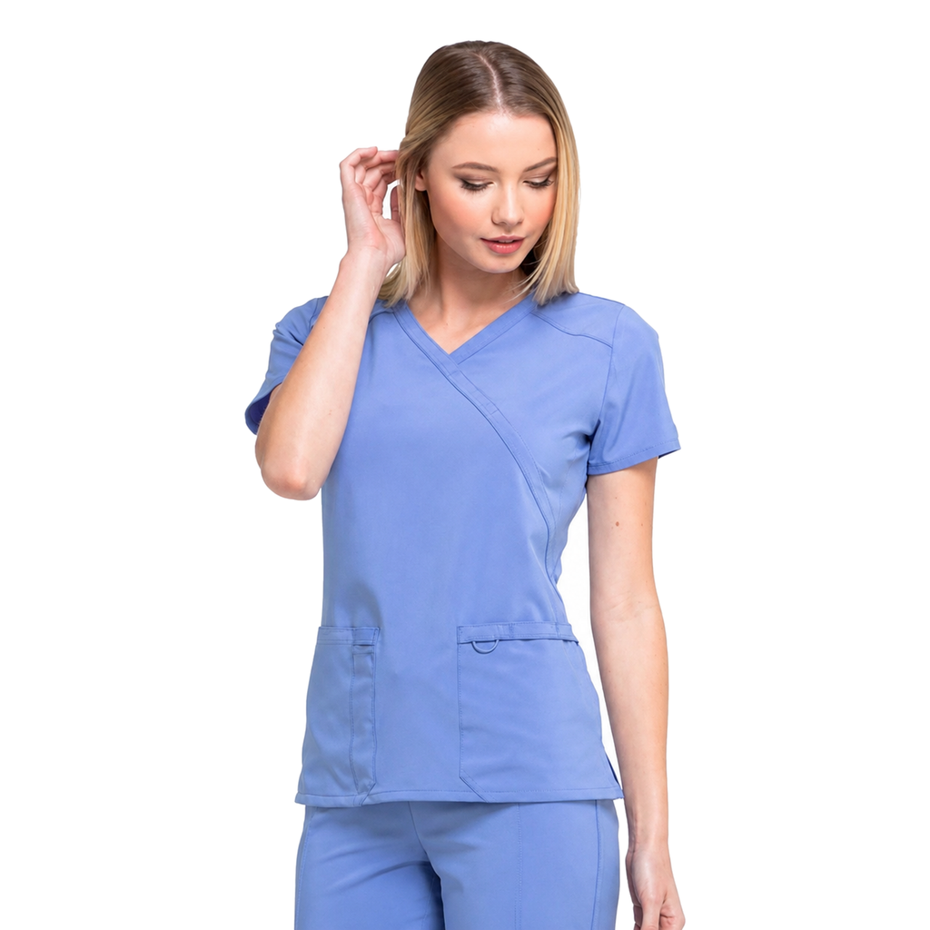Filipina médica Dickies DK625 EDS Essentials para mujer Azul Cielo, vista de detalle