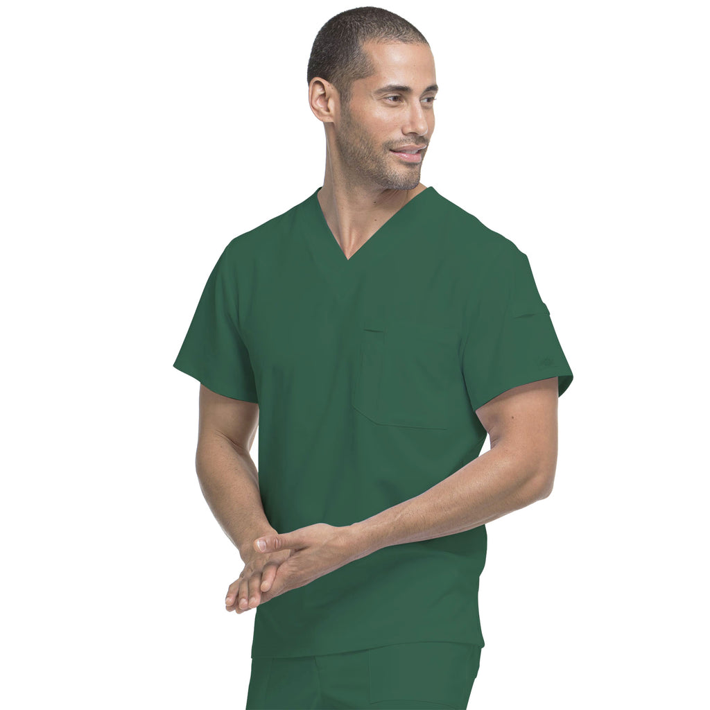 Dickies DK635 filipina quirúrgica para hombre color Hunter, vista lateral