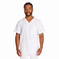Dickies DK645 filipina quirúrgica para hombre color Blanco, vista frontal | color:blanco
