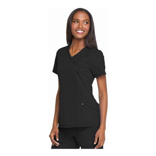 Dickies Dk660 Filipina Dynamix Mujer Quirúrgica Clínica #mlpos_33 | Color: BLK - Negra #color_blk_-_negra #sku_dk660blkl #sku_dk660blkm #sku_dk660blks #sku_dk660blkxl #sku_dk660blkxs