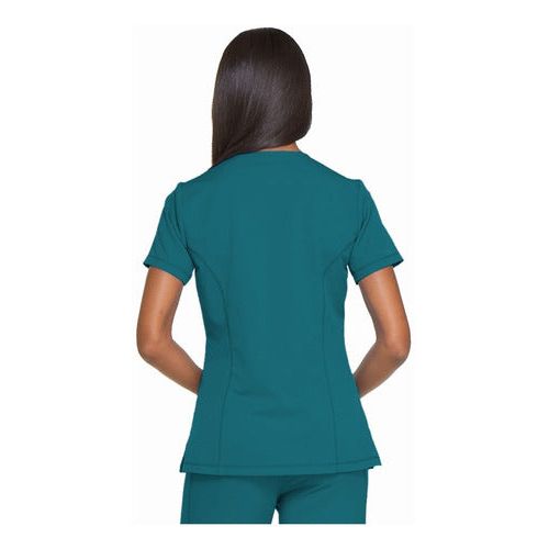 Dickies Dk660 Filipina Dynamix Mujer Quirúrgica Clínica #mlpos_39 | Color: CAR - Verde Caribe #color_car_-_verde_caribe #sku_dk660carl #sku_dk660carm #sku_dk660cars #sku_dk660carxl #sku_dk660carxs