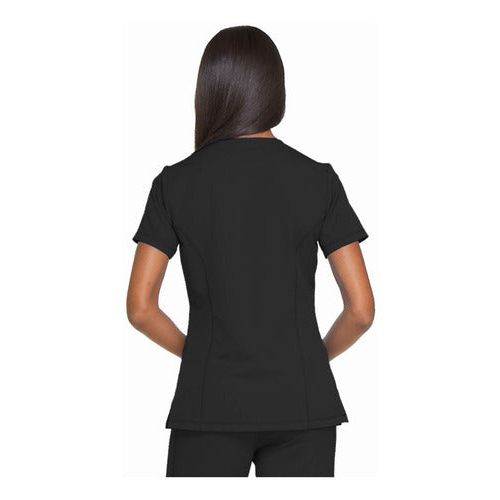 Dickies Dk660 Filipina Dynamix Mujer Quirúrgica Clínica #mlpos_34 | Color: BLK - Negra #color_blk_-_negra #sku_dk660blkl #sku_dk660blkm #sku_dk660blks #sku_dk660blkxl #sku_dk660blkxs
