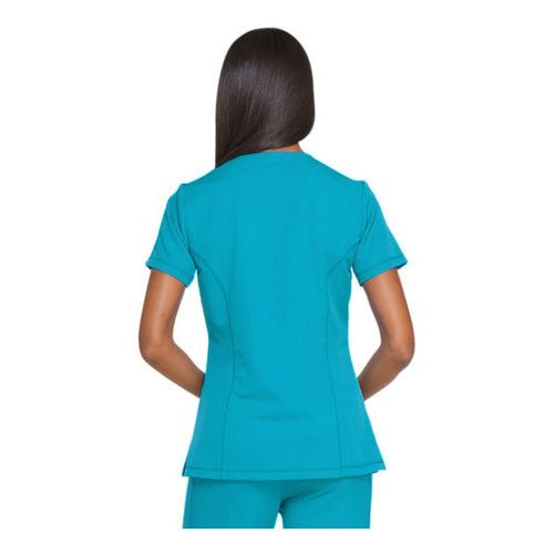 Dickies Dk660 Filipina Dynamix Mujer Quirúrgica Clínica #mlpos_29 | Color: TLB - Jade #color_tlb_-_jade #sku_dk660tlbl #sku_dk660tlbm #sku_dk660tlbs #sku_dk660tlbxl #sku_dk660tlbxs