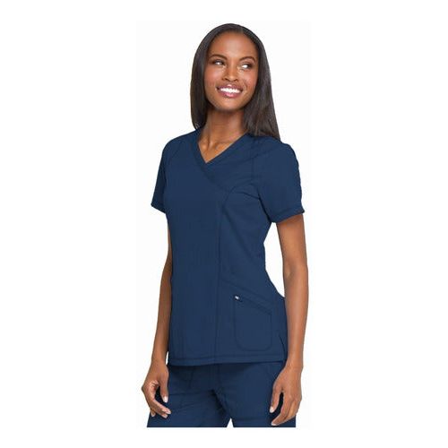 Dickies Dk660 Filipina Dynamix Mujer Quirúrgica Clínica #mlpos_3 | Color: NAV - Azul marino #color_nav_-_azul_marino #sku_dk660navl #sku_dk660navm #sku_dk660navs #sku_dk660navxl #sku_dk660navxs