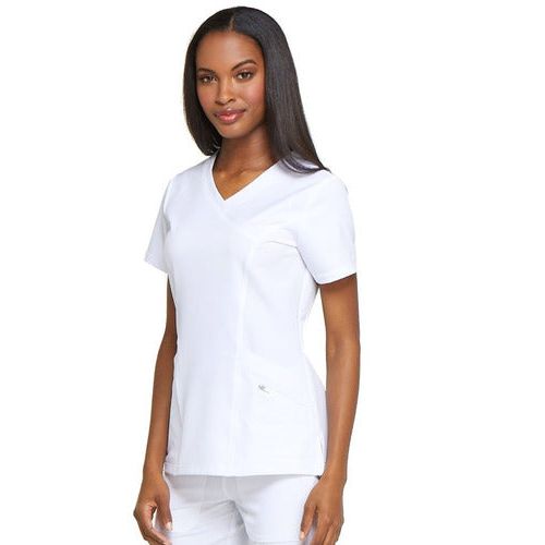 Dickies Dk660 Filipina Dynamix Mujer Quirúrgica Clínica #mlpos_8 | Color: WHT - Blanca #color_wht_-_blanca #sku_dk660whtl #sku_dk660whtm #sku_dk660whts #sku_dk660whtxl #sku_dk660whtxs