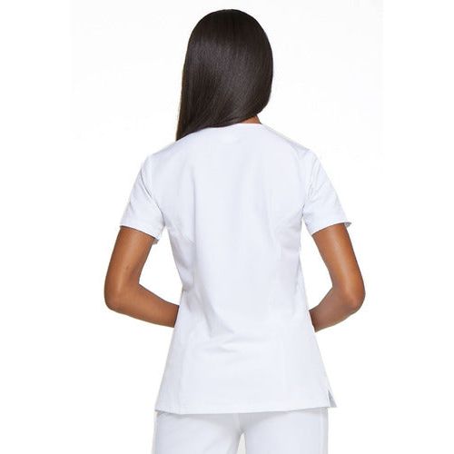 Dickies Dk660 Filipina Dynamix Mujer Quirúrgica Clínica #mlpos_9 | Color: WHT - Blanca #color_wht_-_blanca #sku_dk660whtl #sku_dk660whtm #sku_dk660whts #sku_dk660whtxl #sku_dk660whtxs