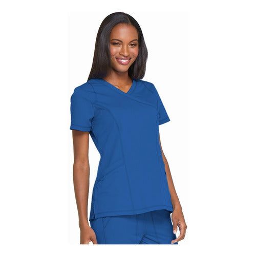 Dickies Dk660 Filipina Dynamix Mujer Quirúrgica Clínica #mlpos_22 | Color: ROY - Azul rey #color_roy_-_azul_rey #sku_dk660royl #sku_dk660roym #sku_dk660roys #sku_dk660royxl #sku_dk660royxs