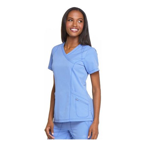 Dickies Dk660 Filipina Dynamix Mujer Quirúrgica Clínica #mlpos_43 | Color: CIE - Azul cielo #color_cie_-_azul_cielo #sku_dk660ciel #sku_dk660ciem #sku_dk660cies #sku_dk660ciexl #sku_dk660ciexs