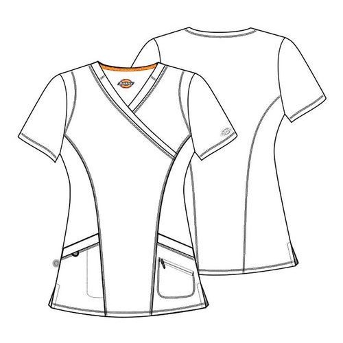 Dickies Dk660 Filipina Dynamix Mujer Quirúrgica Talla Extras - Garufa Jeans