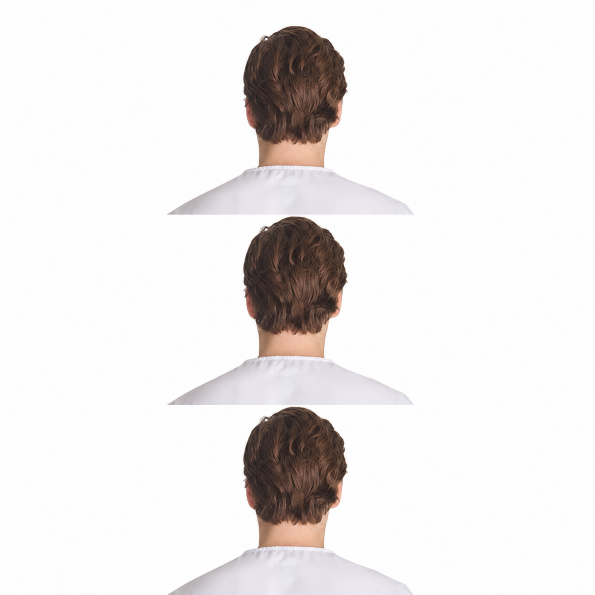Filipina quirúrgica Dickies DK677 para hombre Blanca, vista posterior | color:blanca