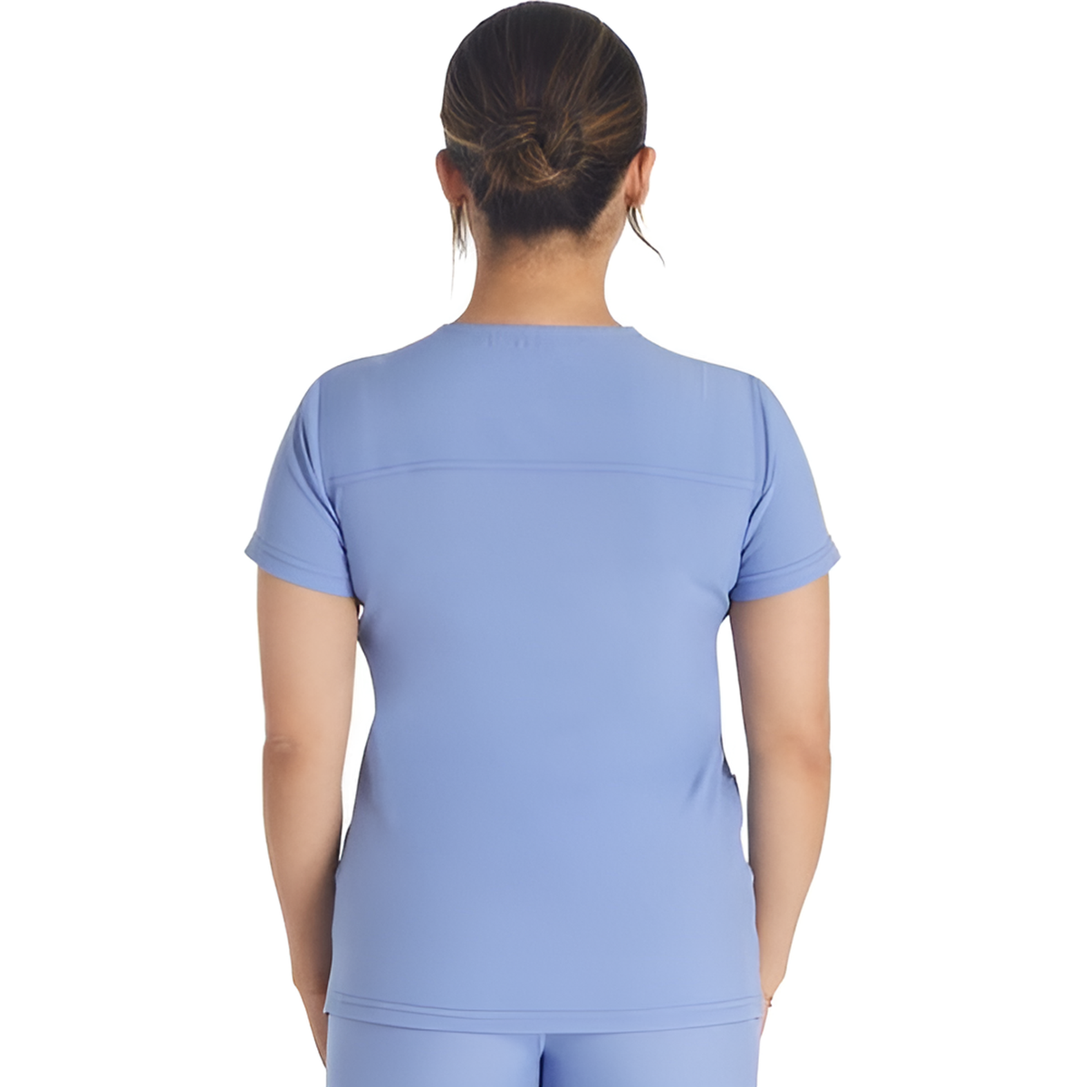 Filipina quirúrgica Dickies DK678 para mujer Azul cielo, vista posterior | color:azul-cielo