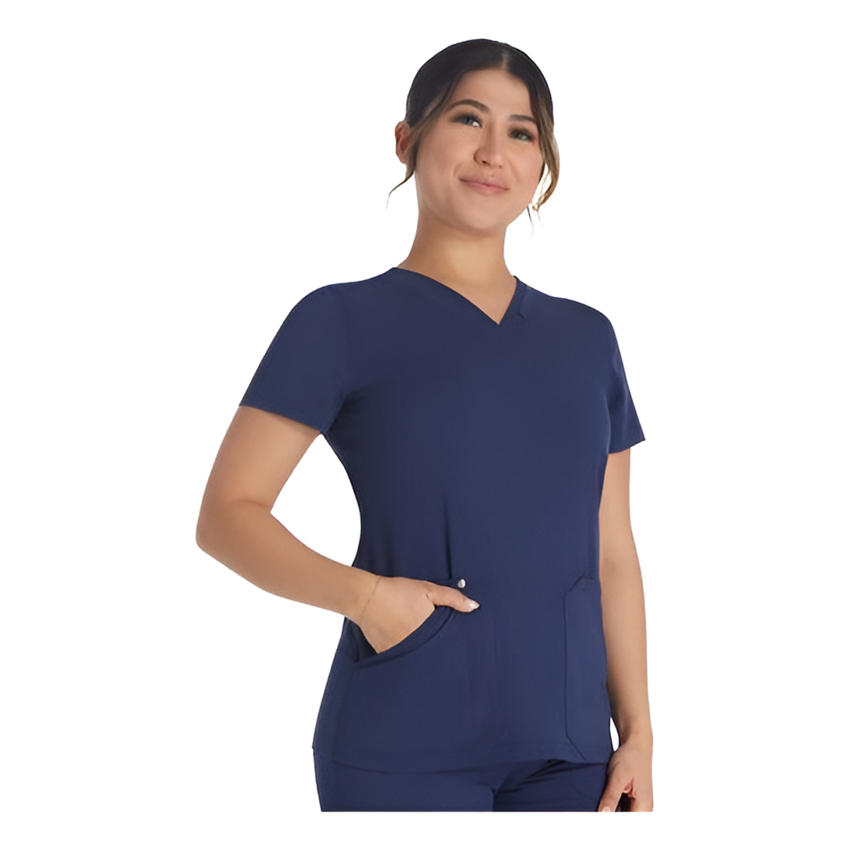 Filipina quirúrgica Dickies DK678 para mujer Azul marino, vista frontal | color:azul-marino
