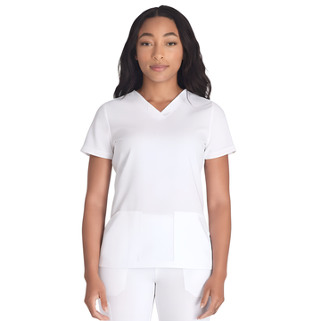 Filipina quirúrgica Dickies DK678 para mujer Blanca, vista frontal | color:blanca