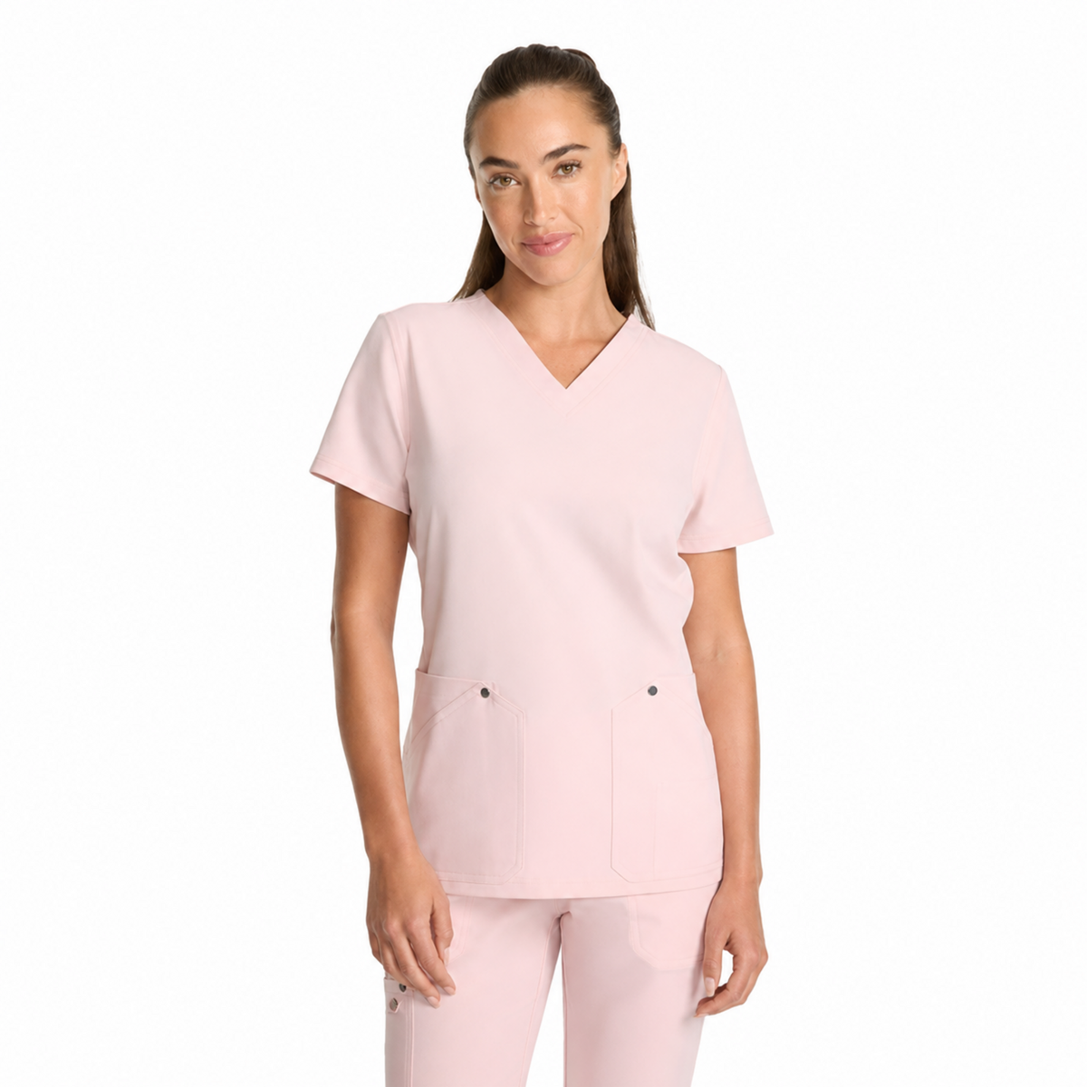 Filipina quirúrgica Dickies DK678 para mujer Canyon Rose, vista frontal | color:canyon-rose