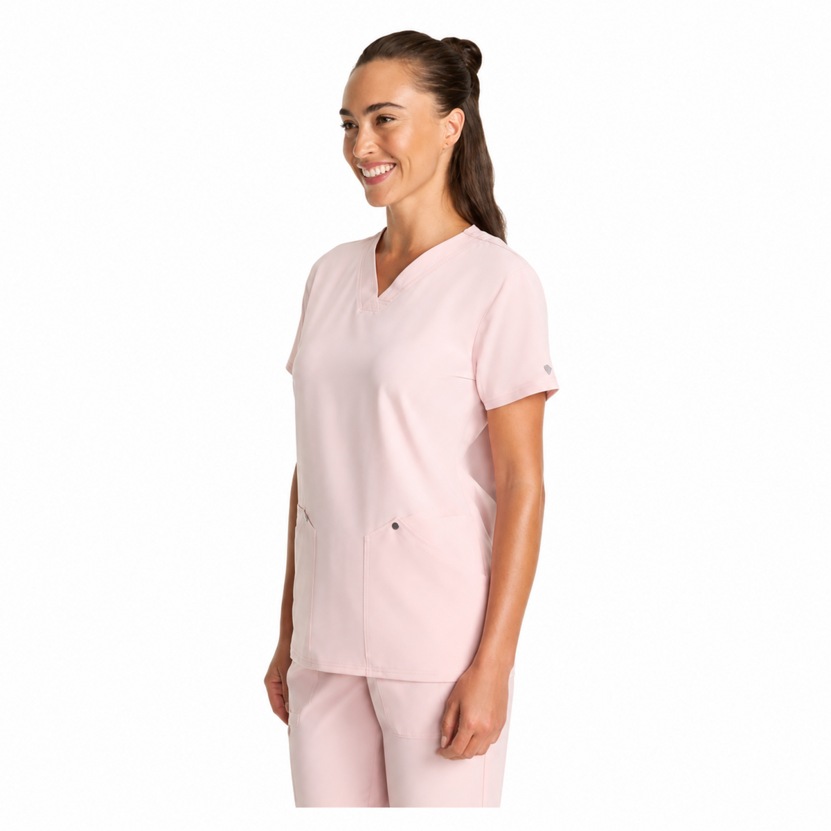 Filipina quirúrgica Dickies DK678 para mujer Canyon Rose, vista de perfil | color:canyon-rose