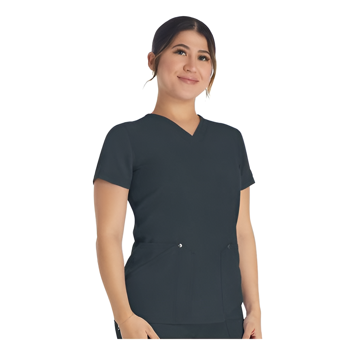 Filipina quirúrgica Dickies DK678 para mujer Gris Oxford, vista frontal | color:gris-oxford