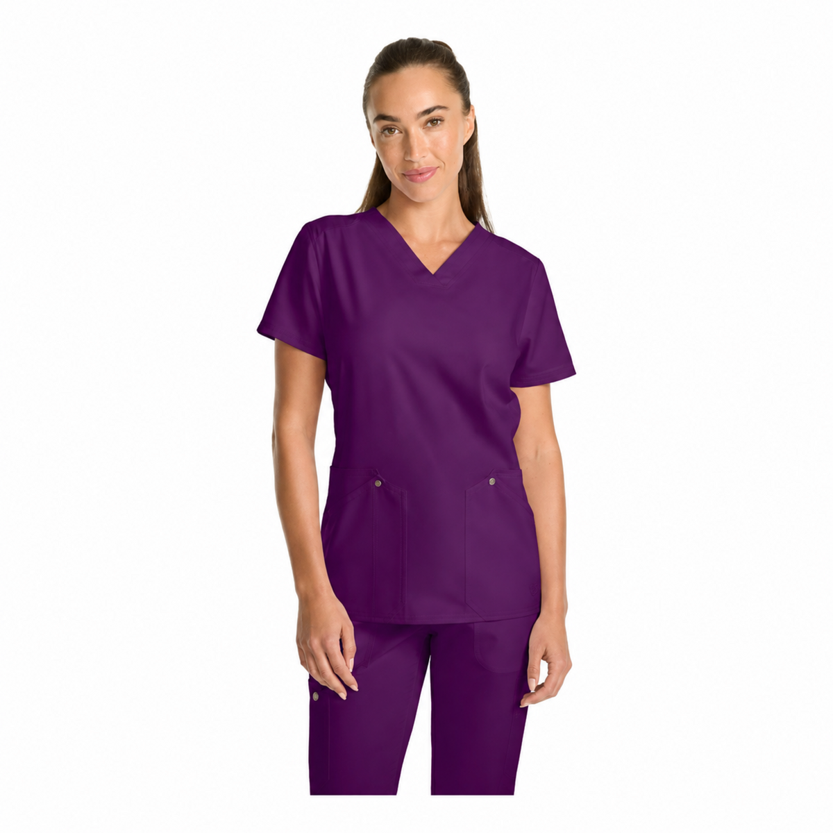 Filipina quirúrgica Dickies DK678 para mujer Morada, vista frontal | color:morada