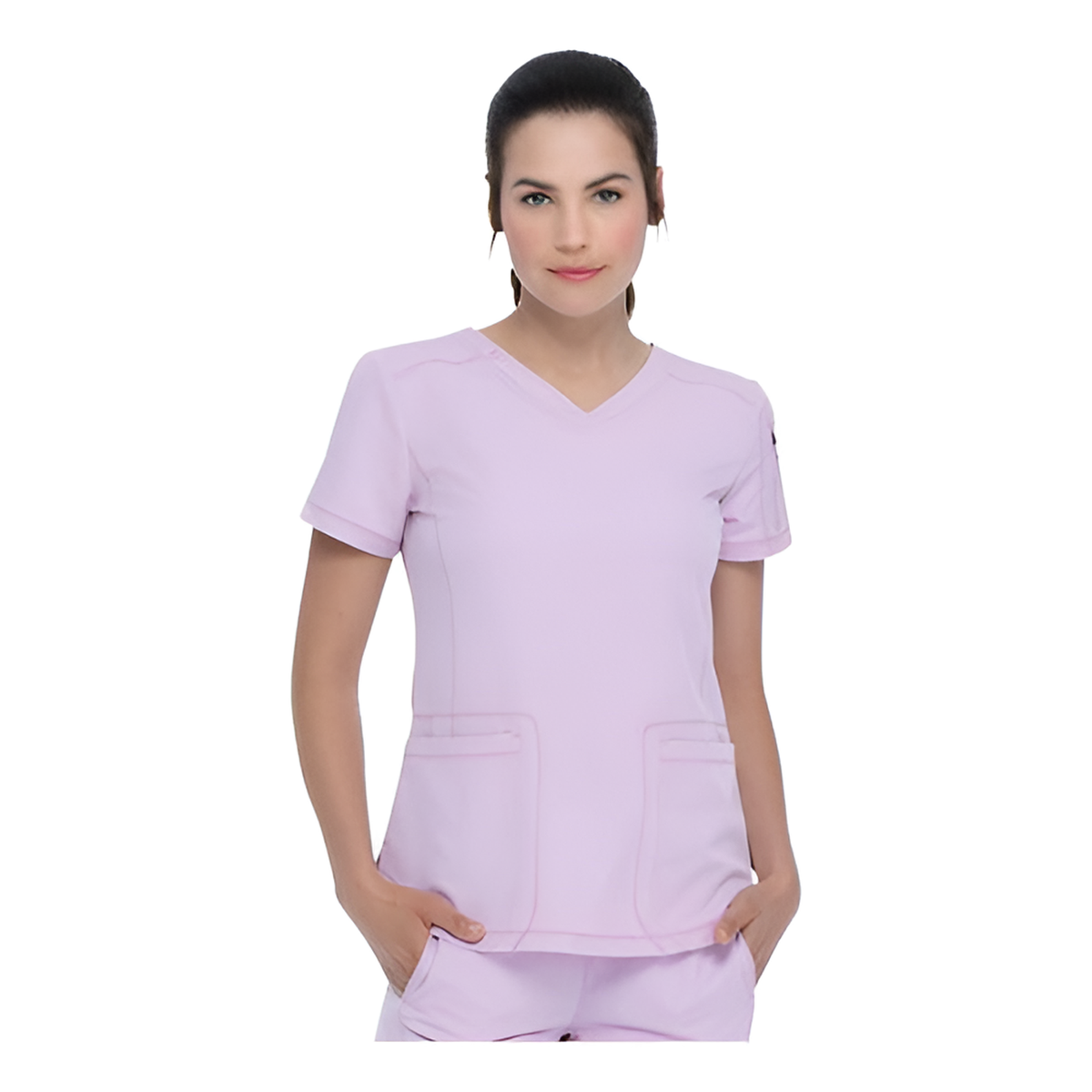 Filipina quirúrgica Dickies Dynamix DK730 Lavanda, vista frontal | color:lavanda