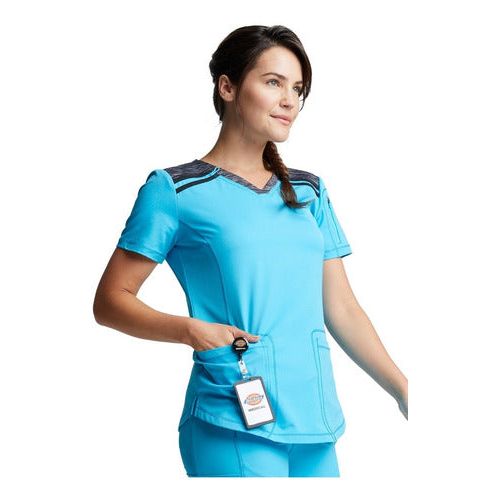 Dickies Dk740 Filipina Dynamix Mujer Quirúrgica Clínica - Garufa Jeans