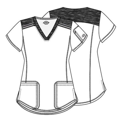 Dickies Dk740 Filipina Dynamix Mujer Quirúrgica Clínica - Garufa Jeans