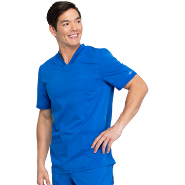 Filipina quirúrgica Dickies DK845 para hombre color Azul Rey, vista frontal | color:azul-rey