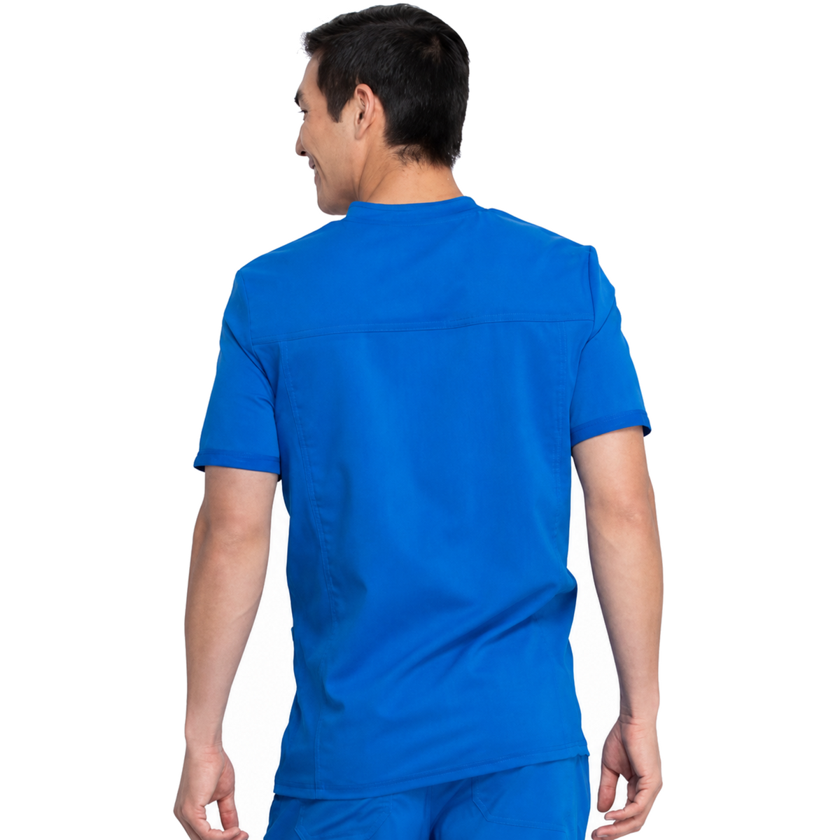 Filipina quirúrgica Dickies DK845 para hombre color Azul Rey, vista posterior | color:azul-rey