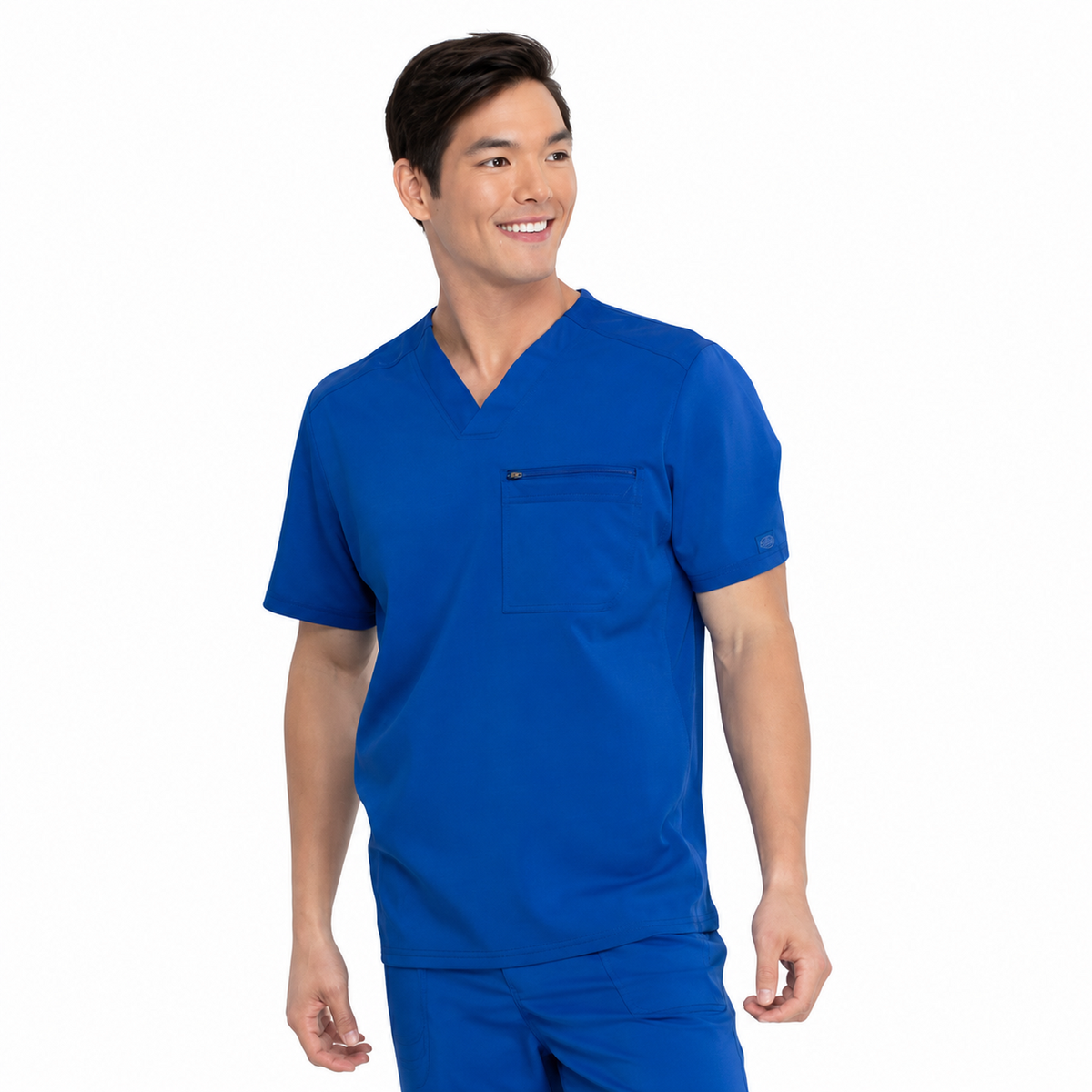 Filipina quirúrgica Dickies DK865 para hombre color Azul Galaxy, vista frontal | color:azul-galaxy