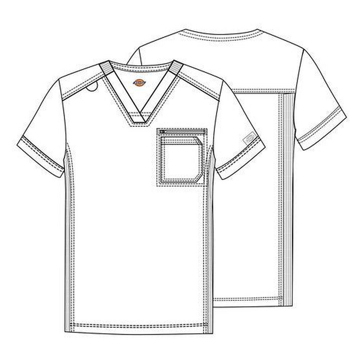 Filipina quirúrgica Dickies DK865 para hombre talla extra color Azul Marino, ficha técnica | color:azul-marino