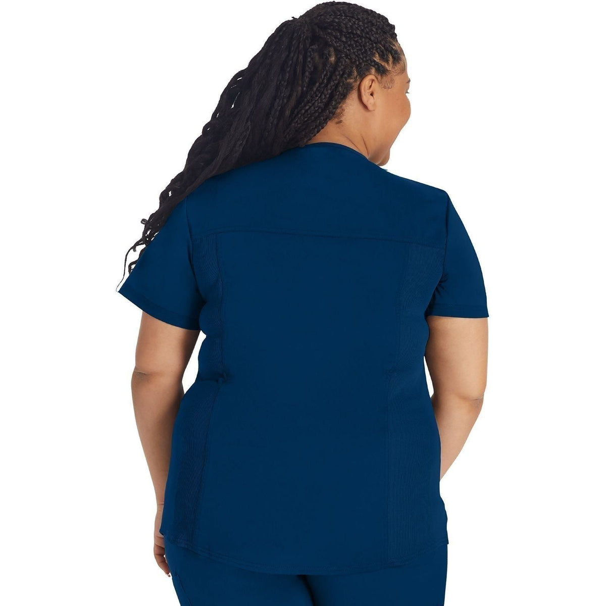 Filipina médica Dickies DK870 Balance para mujer talla extra Azul Marino, vista posterior | color:azul-marino