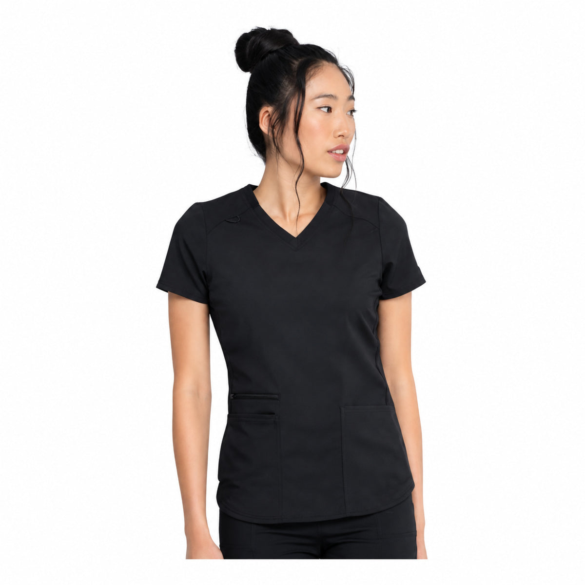 Filipina médica Dickies DK875 Balance para mujer, color Negra, vista frontal | color:negra