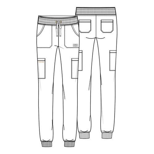 Dickies Essentials Dk065 Pantalón Quirúrgico Jogger Mujer - Garufa Jeans
