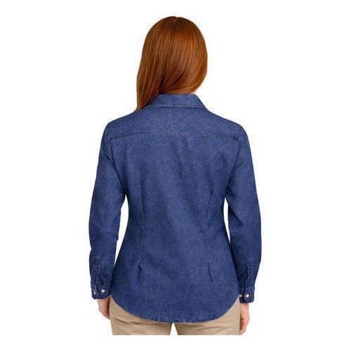 Dickies Fl300 Blusa Manga Larga Mezclilla Casual O Trabajo - Garufa Jeans