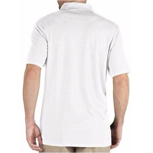 Dickies Ls951 Playera Deportiva Tipo Polo Micro Fibra Blanca - Garufa Jeans