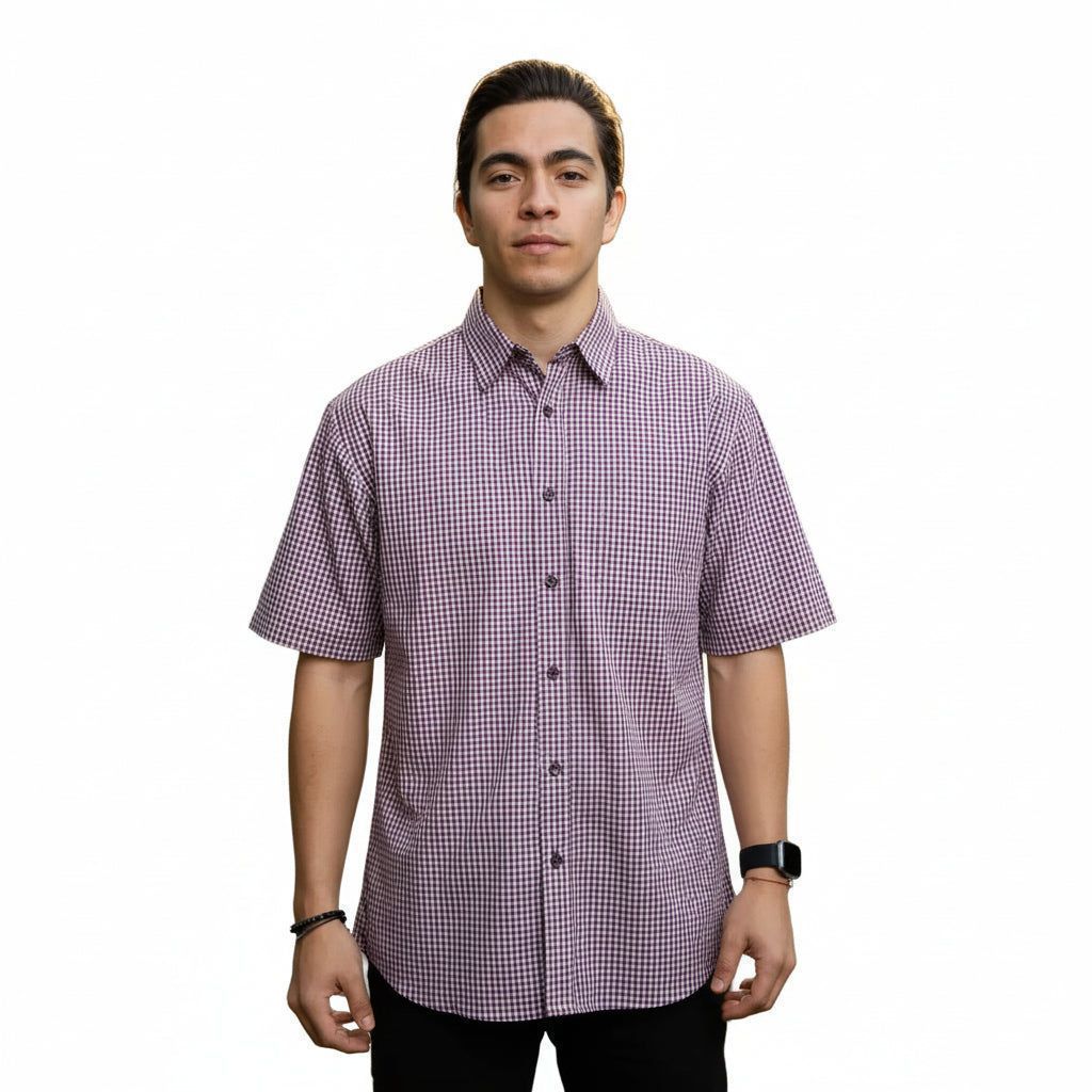 Dickies Ws525 Camisa Manga Corta Cuadros Casual Durable - Garufa Jeans