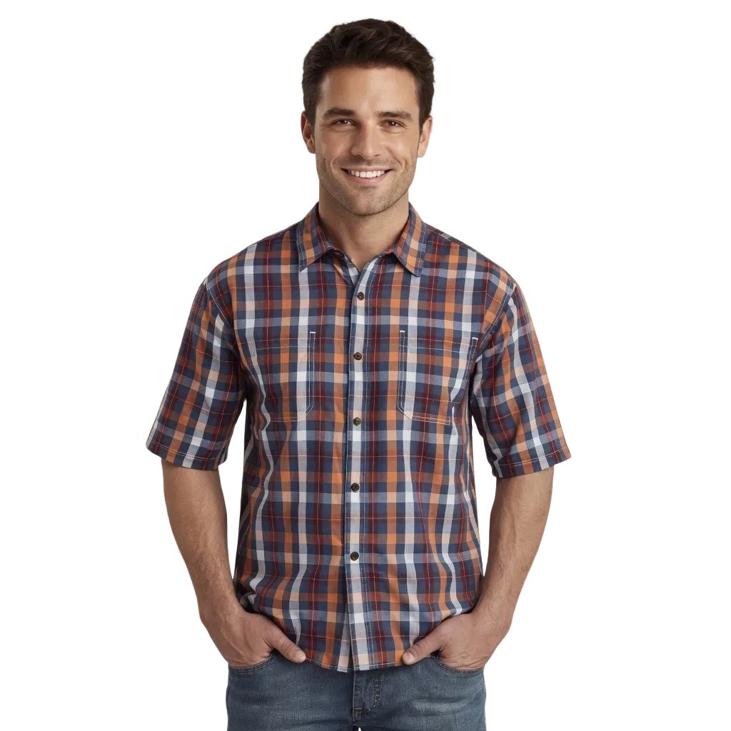 Dickies Ws525 Camisa Manga Corta Cuadros Casual Durable - Garufa Jeans