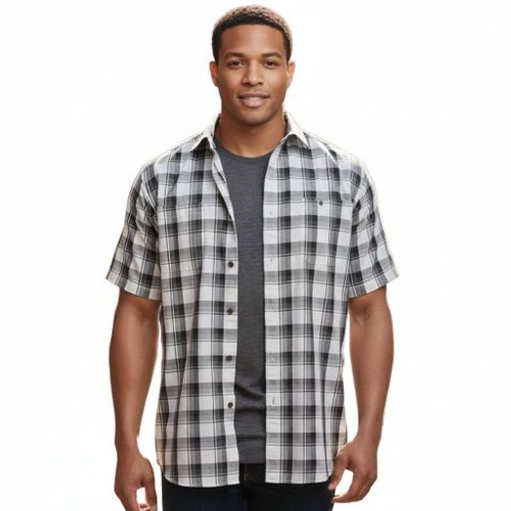 Dickies Ws525 Camisa Manga Corta Cuadros Casual Durable - Garufa Jeans