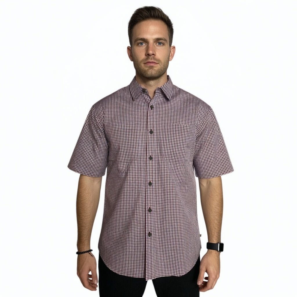 Dickies Ws525 Camisa Manga Corta Cuadros Casual Durable - Garufa Jeans