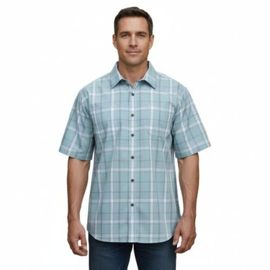 Dickies Ws525 Camisa Manga Corta Cuadros Casual Durable - Garufa Jeans