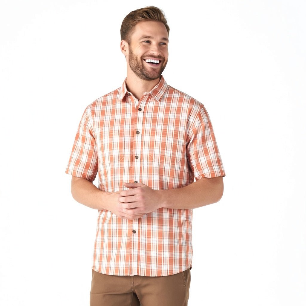 Dickies Ws525 Camisa Manga Corta Cuadros Casual Durable - Garufa Jeans