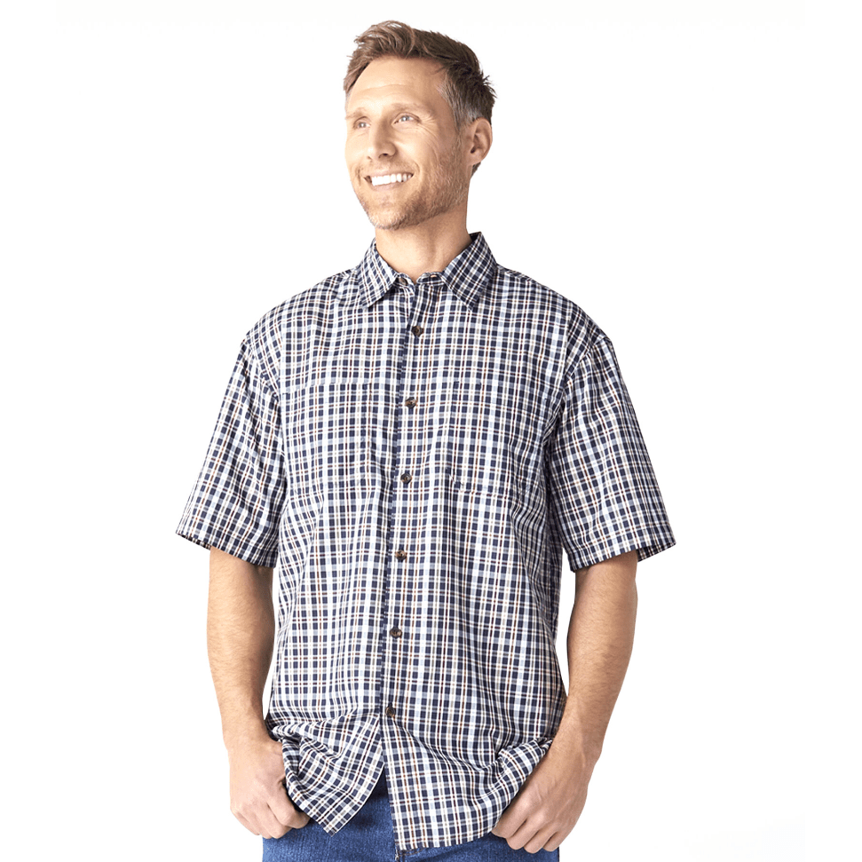 Dickies Ws525 Camisa Manga Corta Cuadros Casual Durable - Garufa Jeans