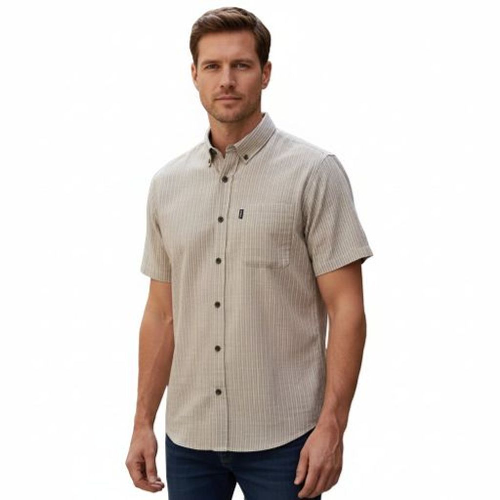 Dickies Ws538 Dss Camisa Manga Corta Casual Tela Cambray - Garufa Jeans