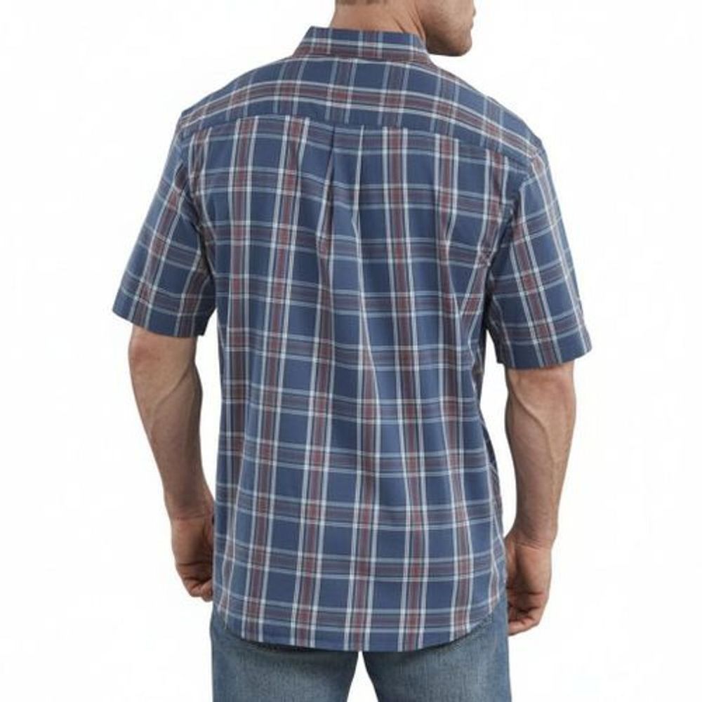 Dickies Ws562 Rdrd Camisa Manga Corta Cuadros Casual - Garufa Jeans