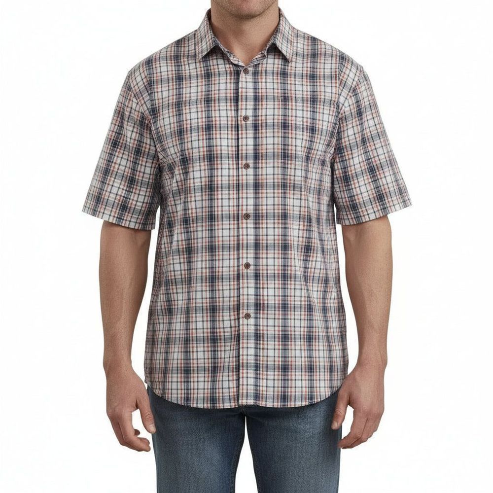 Dickies Ws562 Rdrd Camisa Manga Corta Cuadros Casual - Garufa Jeans