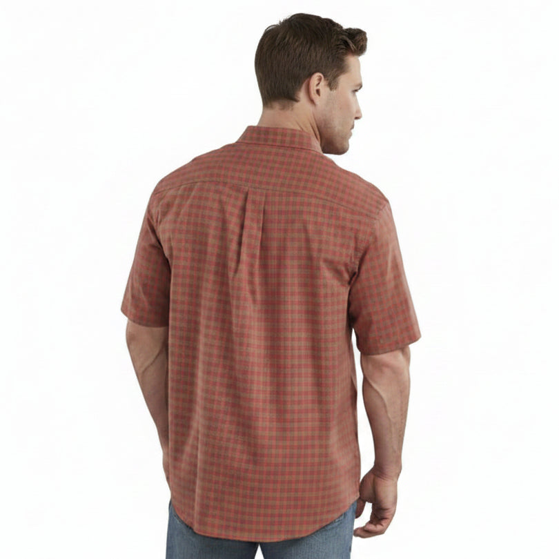 Dickies Ws562 Rdrd Camisa Manga Corta Cuadros Casual - Garufa Jeans