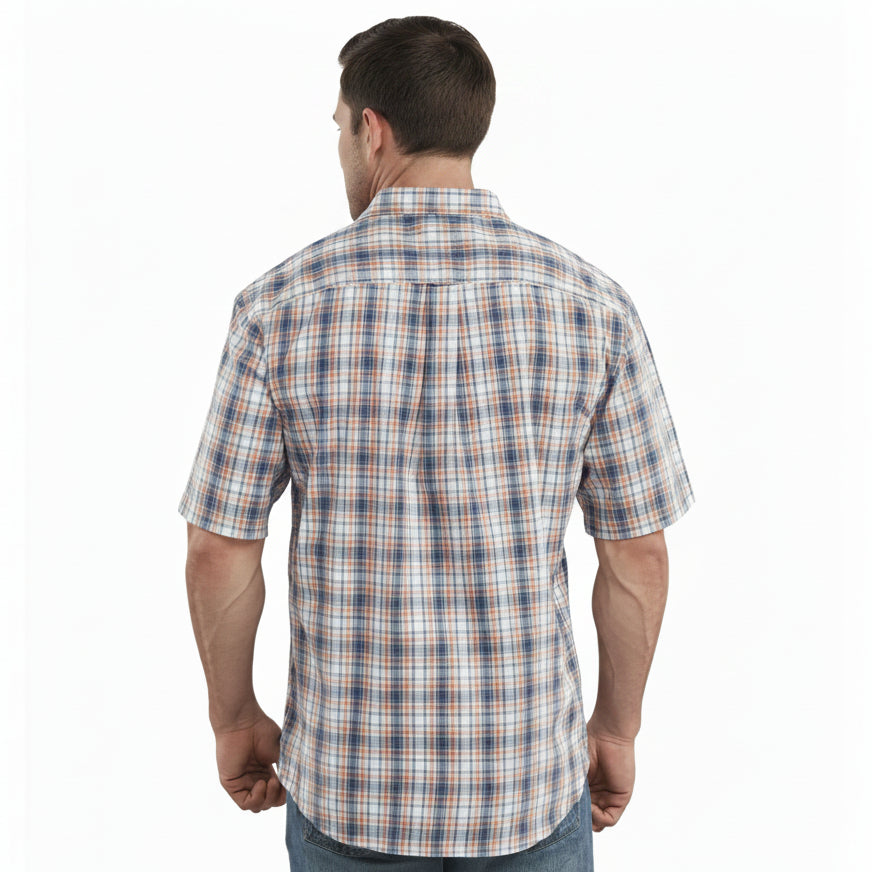 Dickies Ws562 Rdrd Camisa Manga Corta Cuadros Casual - Garufa Jeans
