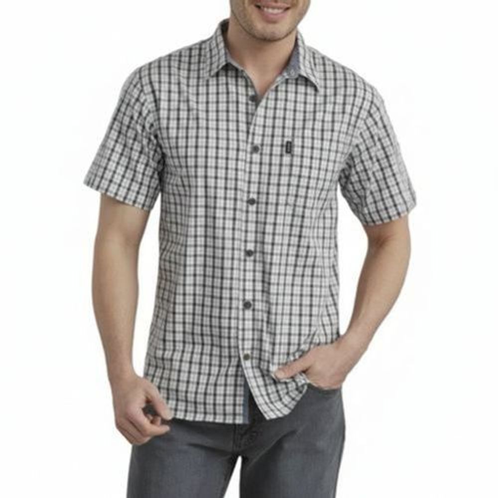 Dickies Ws565 Rbkl Camisa Manga Corta Cuadros Casual - Garufa Jeans