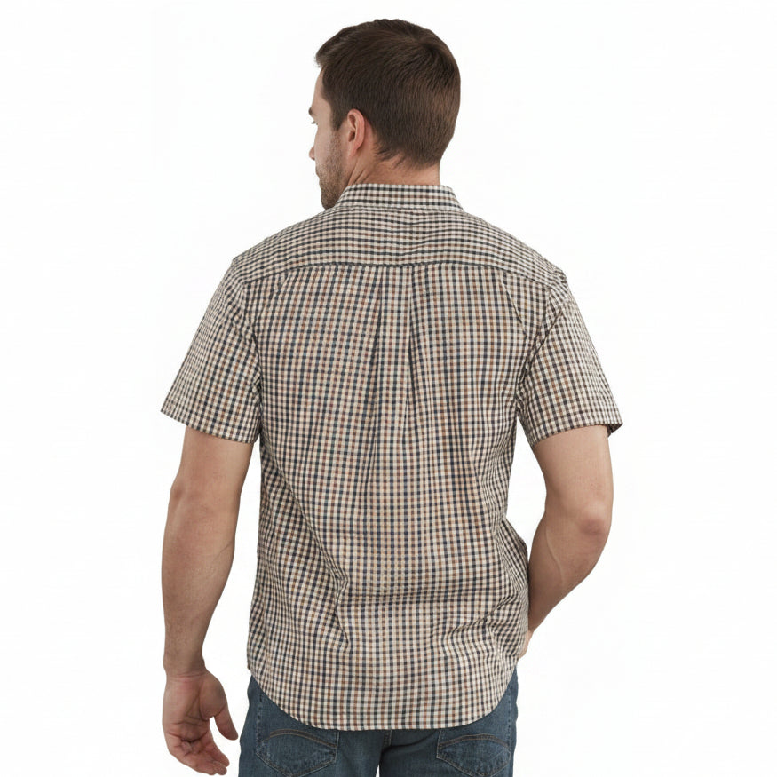 Dickies Ws565 Rbkl Camisa Manga Corta Cuadros Casual - Garufa Jeans