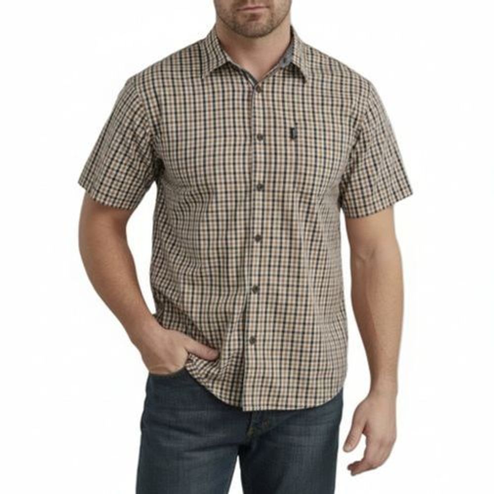 Dickies Ws565 Rbkl Camisa Manga Corta Cuadros Casual - Garufa Jeans